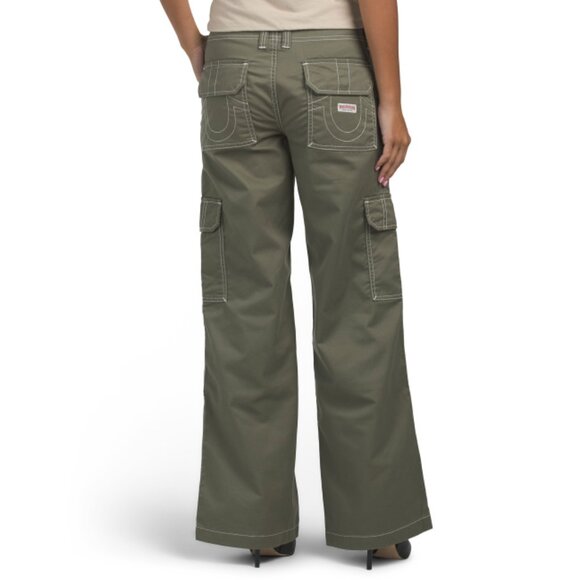TRUE RELIGION Kalamata Bobbi Baggy Cargo Pants - Picture 2 of 2